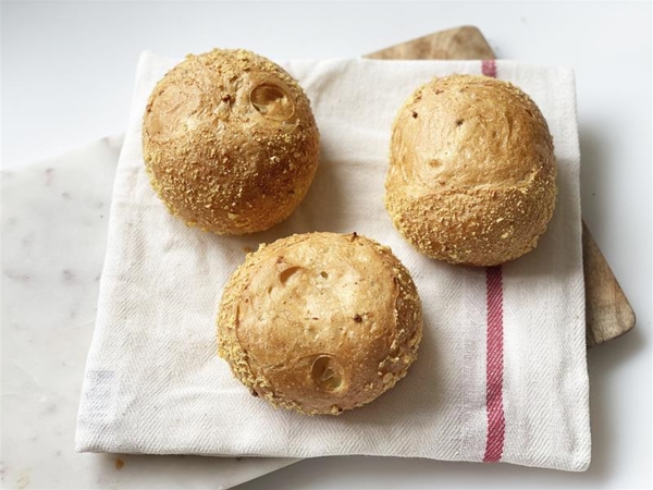 Maisbolletje&nbsp;ham+kaas